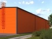 3D визуализация Здание склада