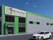 3D визуализация Магазин из сэндвич панелей