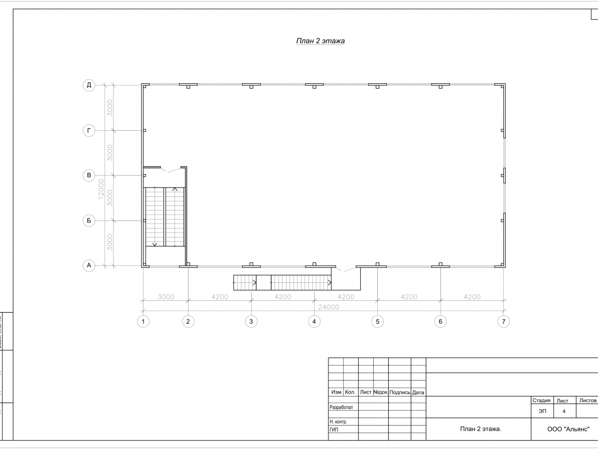 Планировка Торговый Центр из сэндвич-панелей -  фото 2
