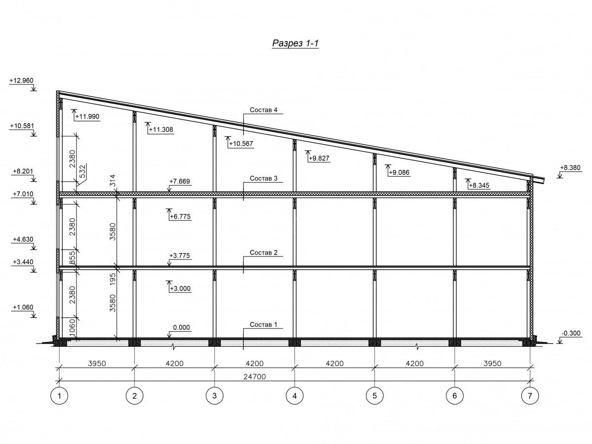 3D визуализация Школа искусств из сэндвич-панелей - фото 15