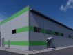 3D визуализация Магазин из сэндвич панелей